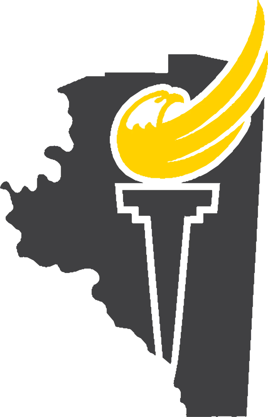 Full-color Libertarian Party of Davidson County emblem on a transparent background