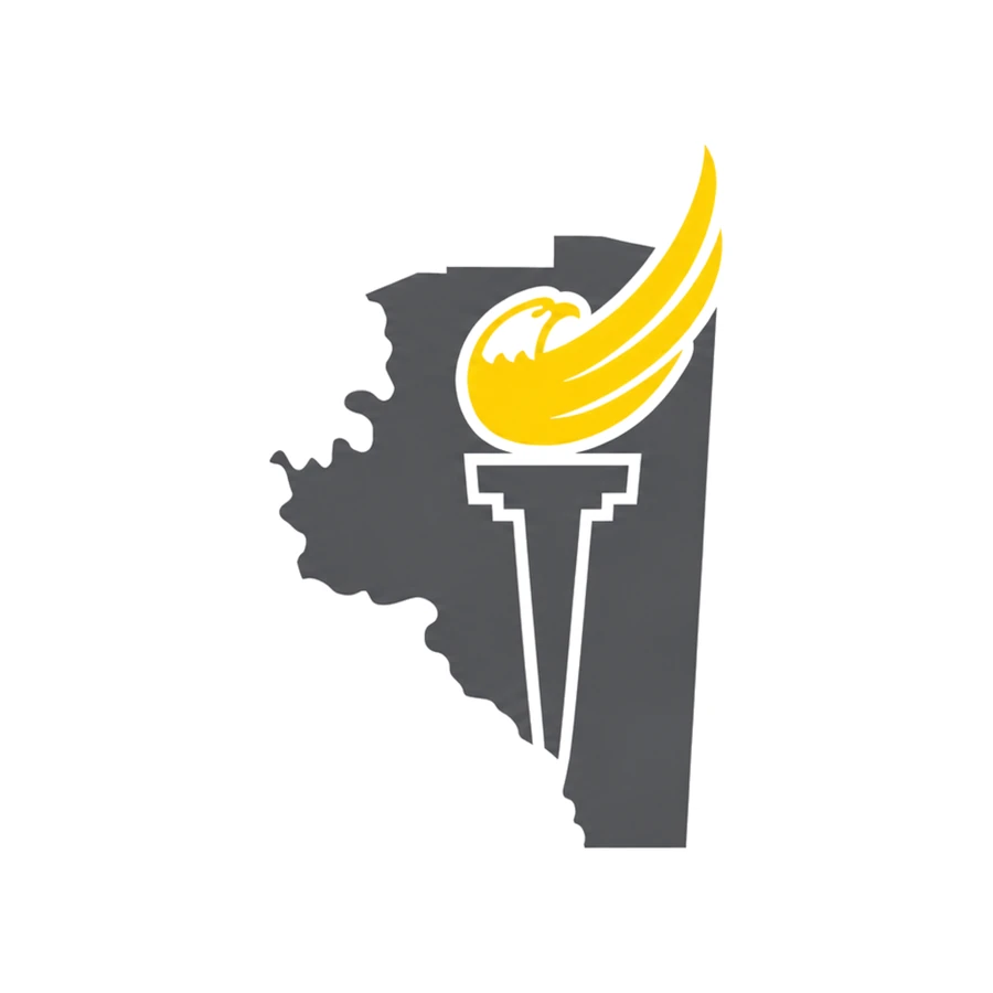 Full-color Libertarian Party of Davidson County emblem on a white background