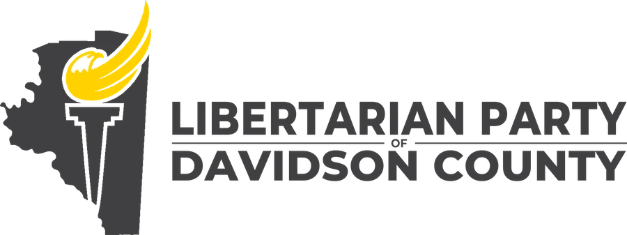 Full-color Libertarian Party of Davidson County logo on a transparent background
